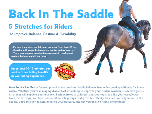 At Home Stretches for Horse Riders - Online Course